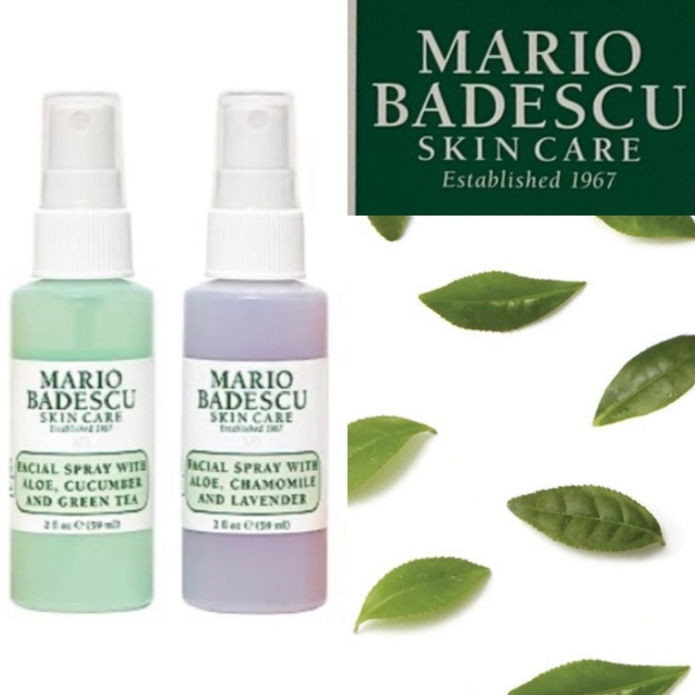 Mario Badescu travel facial spray duo bundle